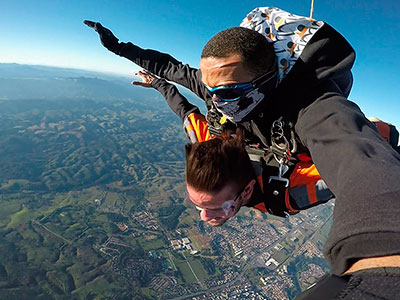 Salto de Paraquedas em Resende