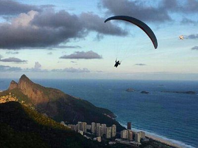 Vuelo en Parapente Río de Janeiro 04