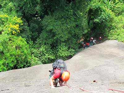 Batismo de Escalada em Rocha Rio de Janeiro 11