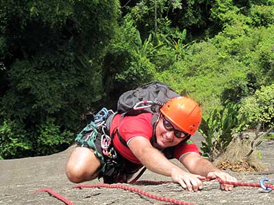 Batismo de Escalada em Rocha 12