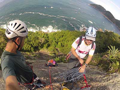 Escalada no Pão de Açúcar Via Coringa (1)