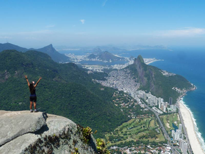 Randonnée de la Pedra da Gávea — Rio de Janeiro Paysage de la randonnée de la Pedra da Gávea à Rio de Janeiro