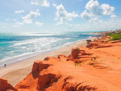 Viagem para Fortaleza Falesias