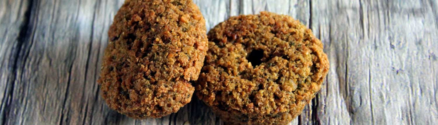 Receita de Falavel Vegano - Comida de Camping
