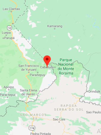 Expedicion Monte Roraima mapa