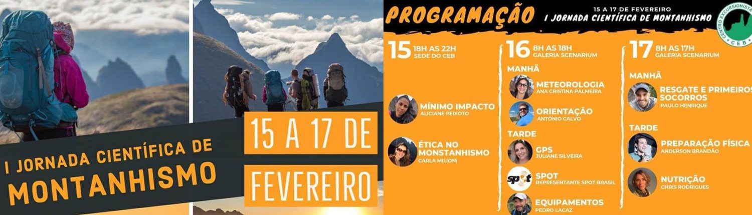Primeira Jornada Científica de Montanhismo 2