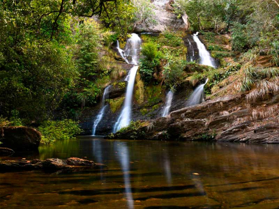 Viagem para Serras Gerais Cachoeira Brejo Limpo